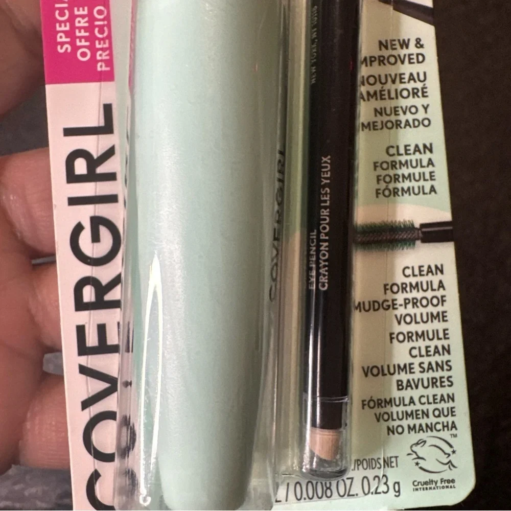 COVERGIRL Lash Blast Clean 800 Mascara - Perfect Point Plus Eyeliner 200 Pencil